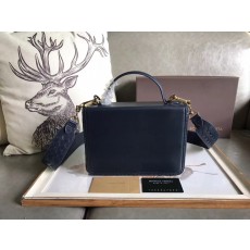 보테가 베네타 Alumna 알룸나 백 네이비 23x16x7cm